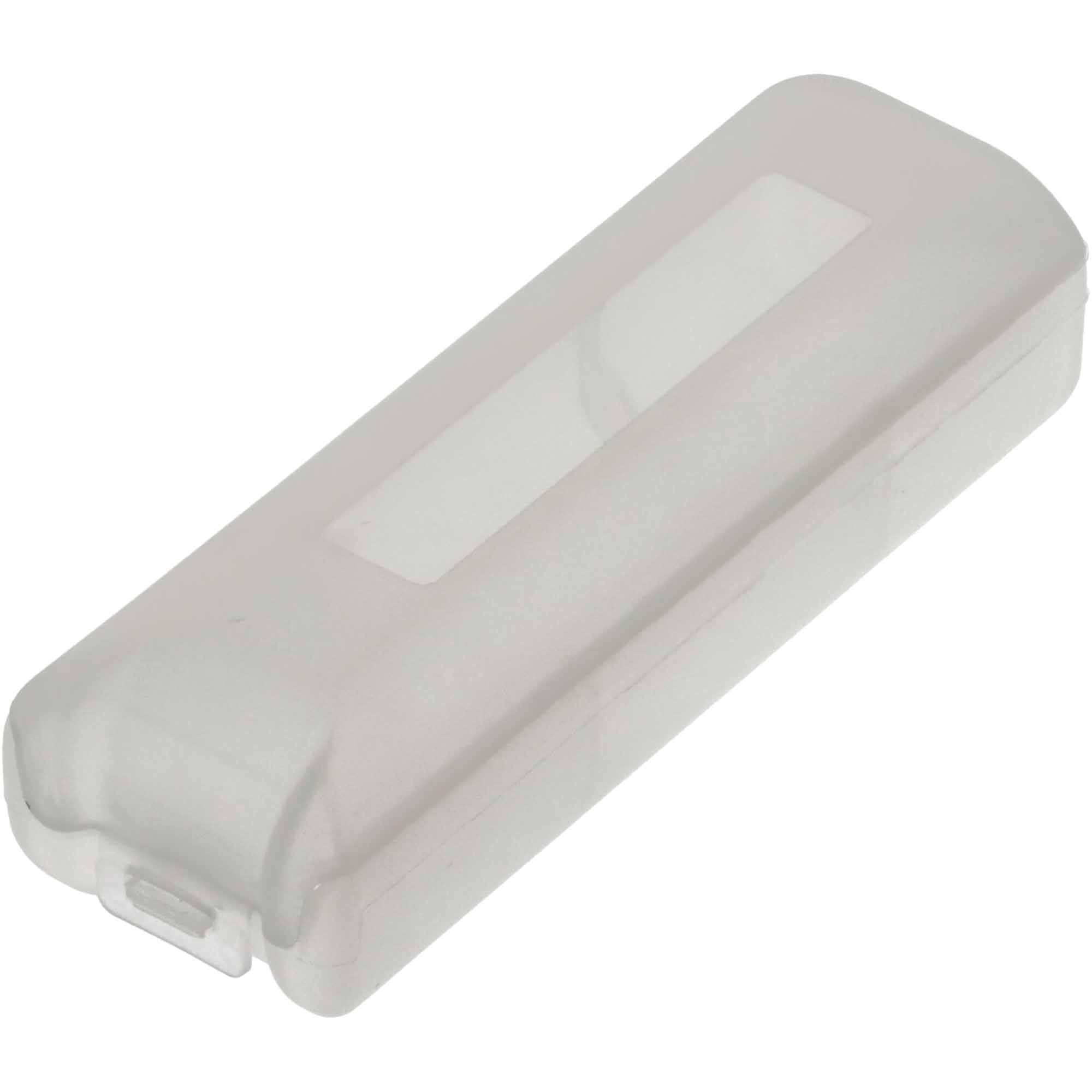 Weiße Hülle, Kunststoffgehäuse, Clip-on, Kompakt, Kleines Zubehör
