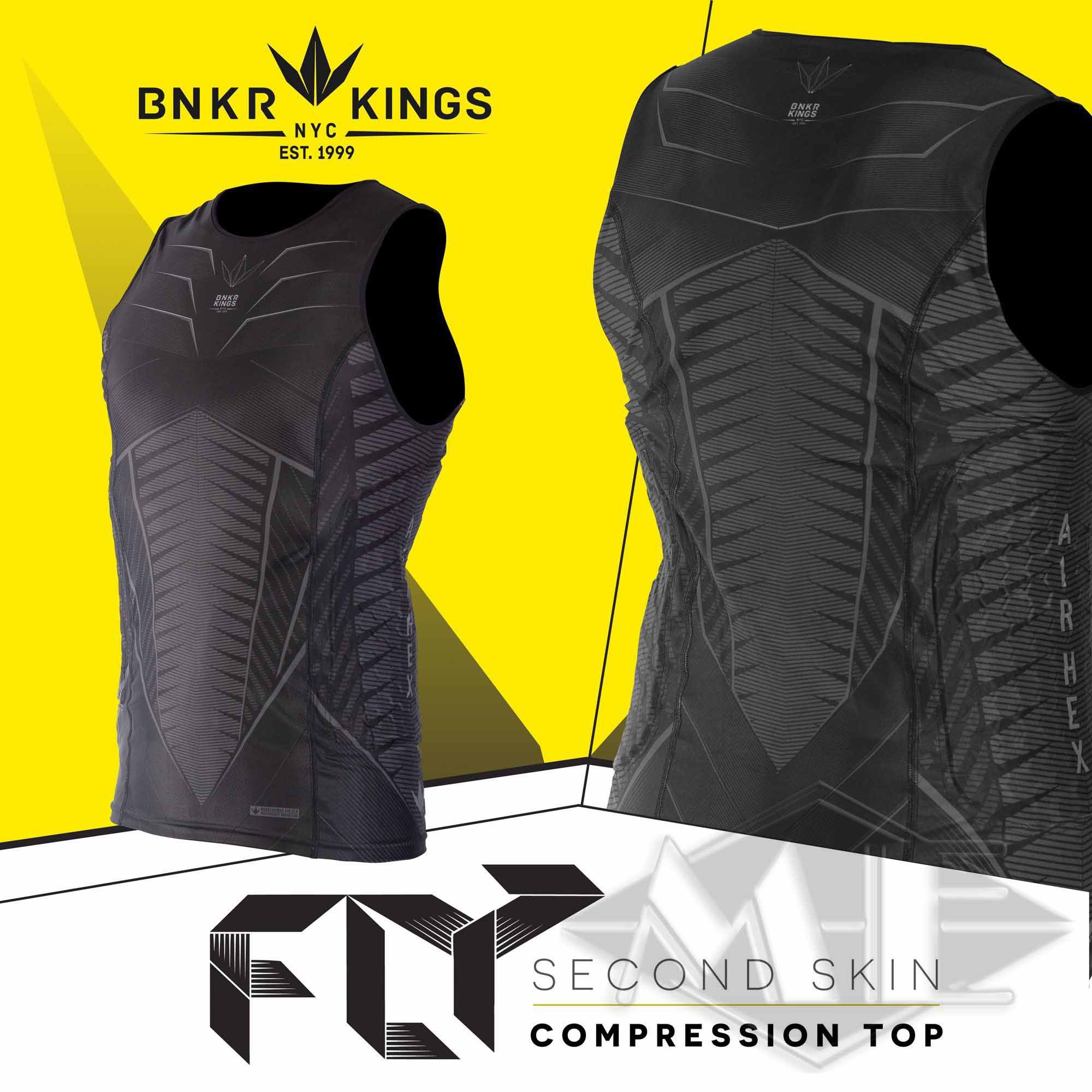 Bunkerkings Chest Protector Fly Slevelless Compression Bunkerkings Chest Protector Fly Slevelless Compression
