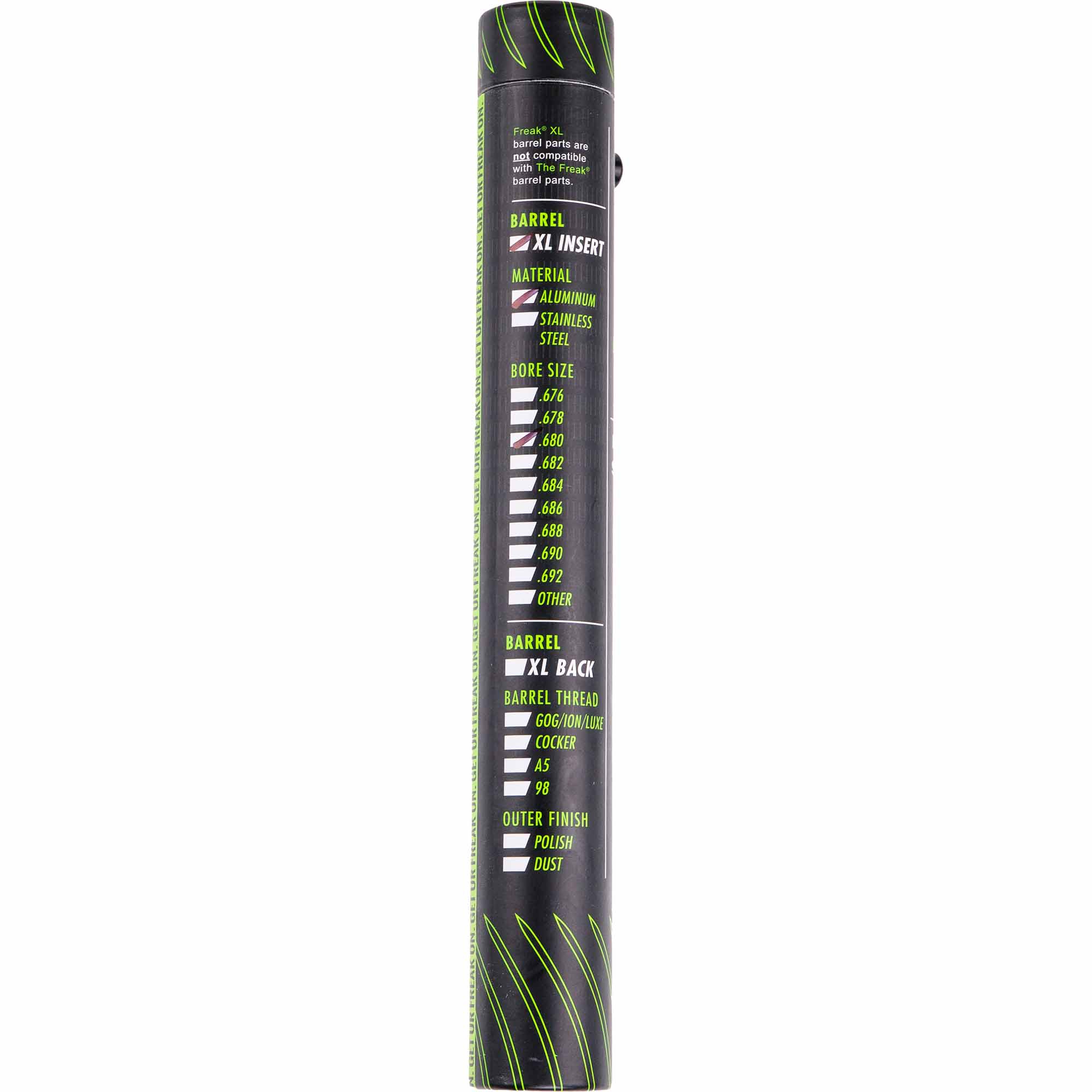 GOG Freak XL Aluminum Insert 2023 GOG Freak XL Aluminum Insert 2023