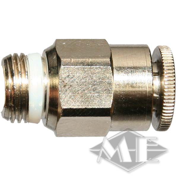1/8" 6 mm hose fitting straight 1/8" 6 mm hose fitting straight