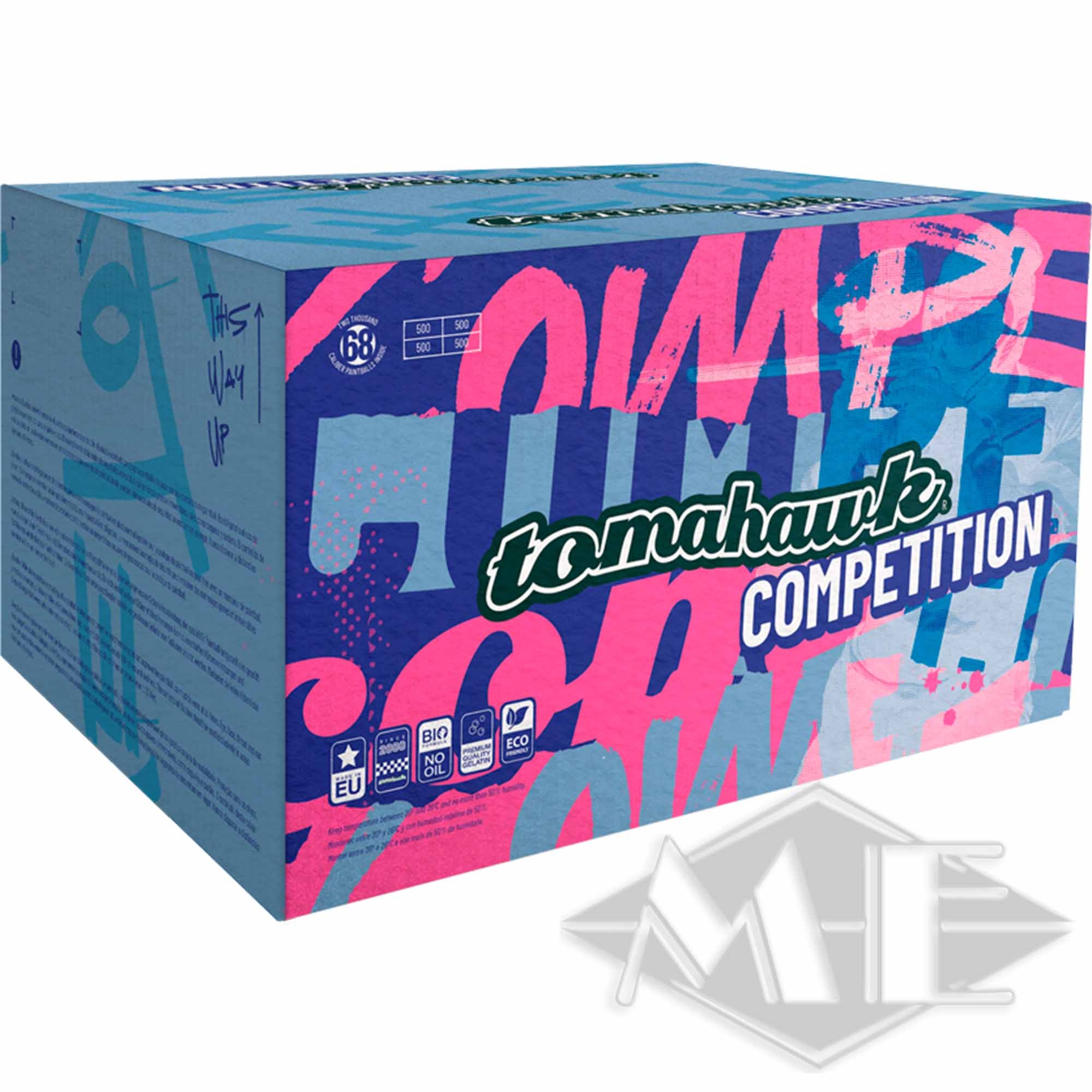 1efdd6feea9cb42746a219d715de3783639b8b78 Tomahawk "Competition" paintballs, 2000 box