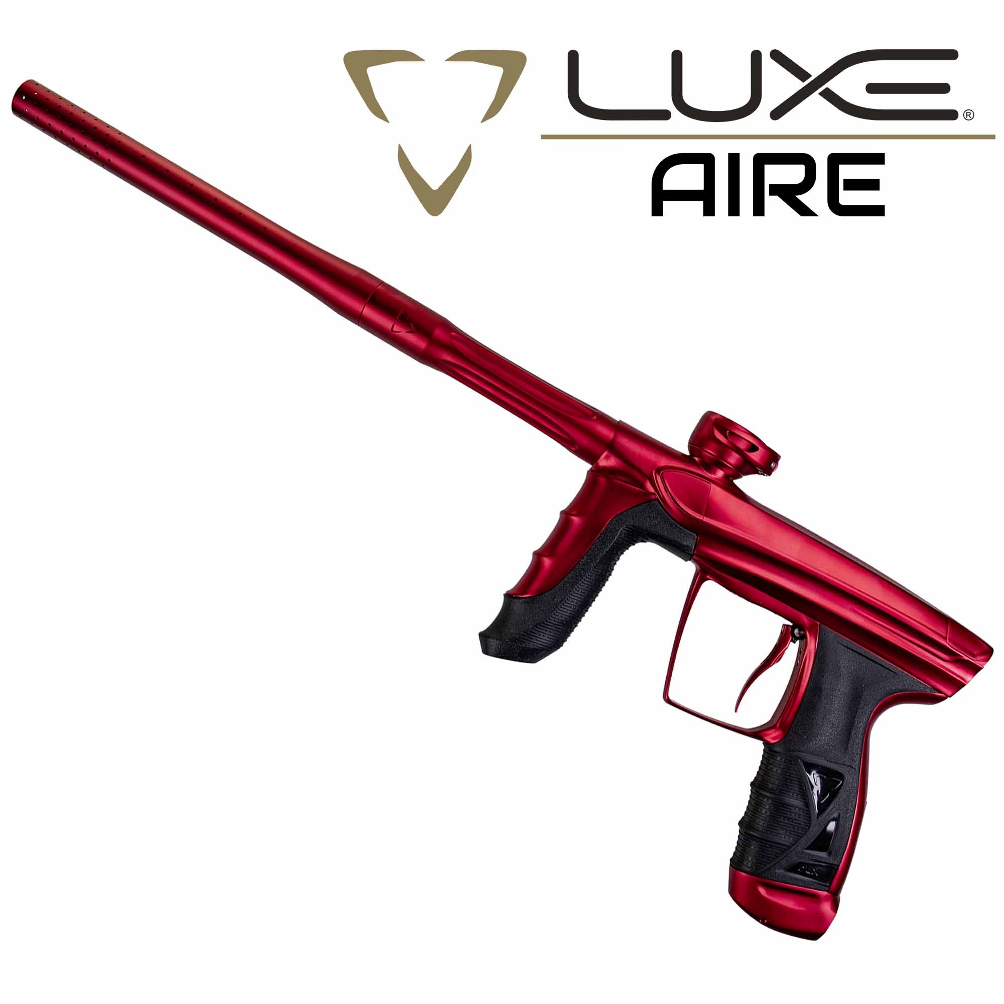 maler-pistole, druckluftpistole, rote-farbe, langen-barrel, griff-halter