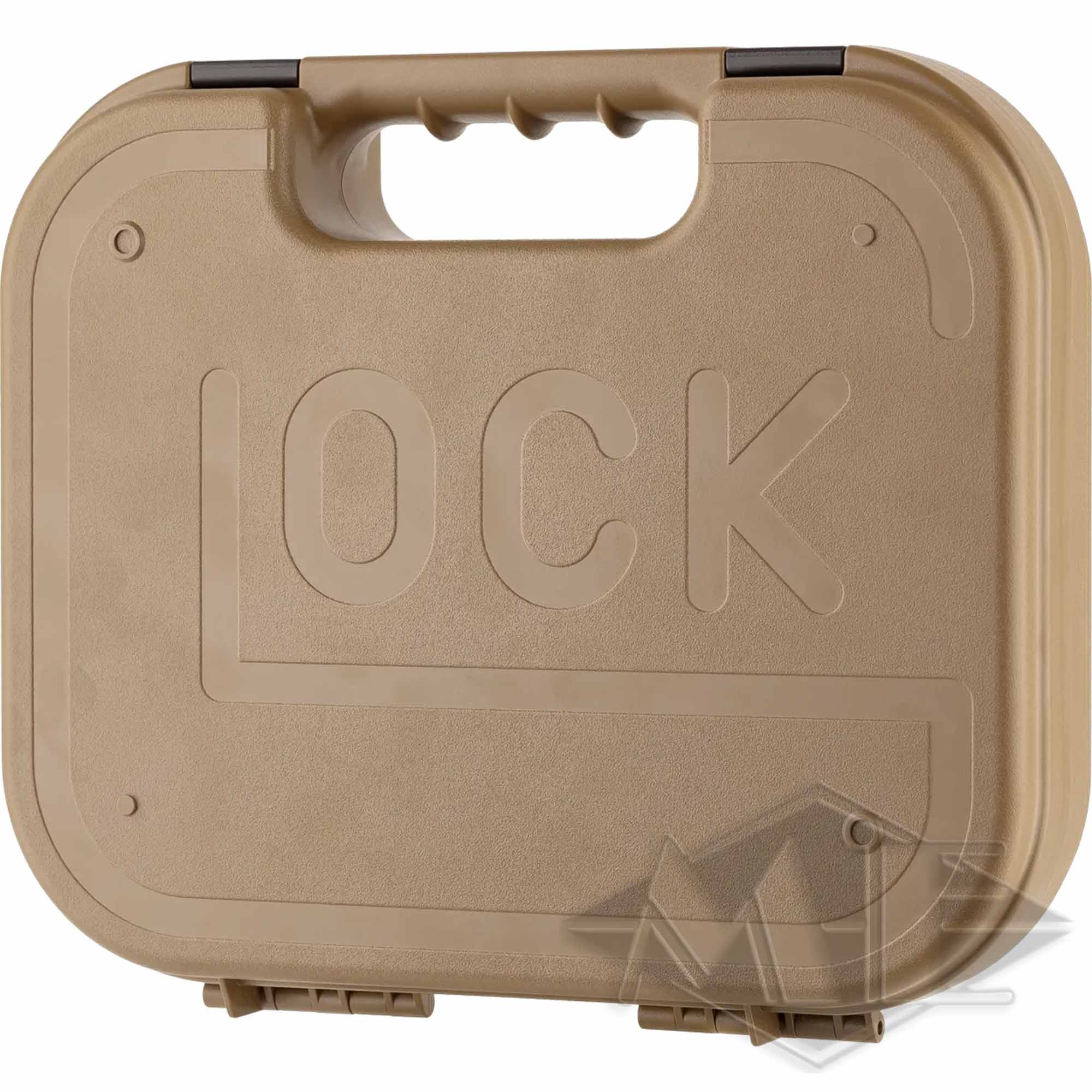 Umarex Glock marker cal.43 "GLOCK 17 Gen5 T4E" (Frech Army) Werkzeugkoffer, Kunststoff, Beige, Tragegriff, Schnappverschlüsse, Transportkoffer, Hartschalenkoffer, Kunststoff, Beige, Tragegriff