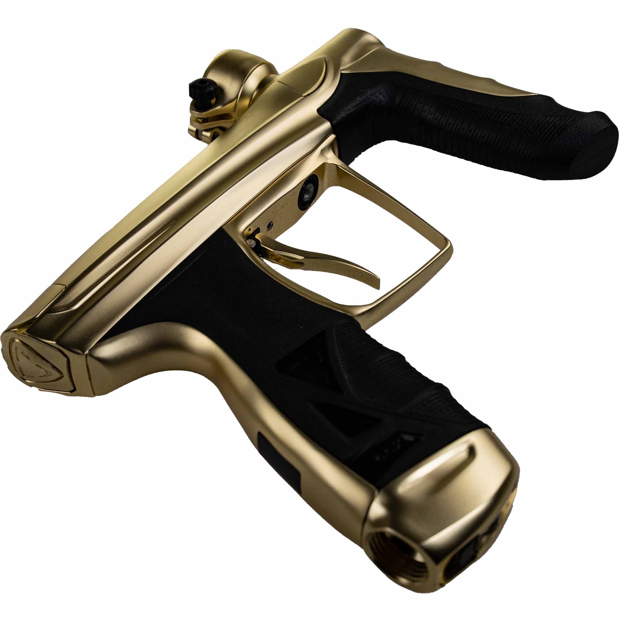 DLX Luxe® AIRE marker, dust gold Plastikpistole, Goldfarben, Schwarzgriff, Snub-Nose, Gurtfalle/Trigger