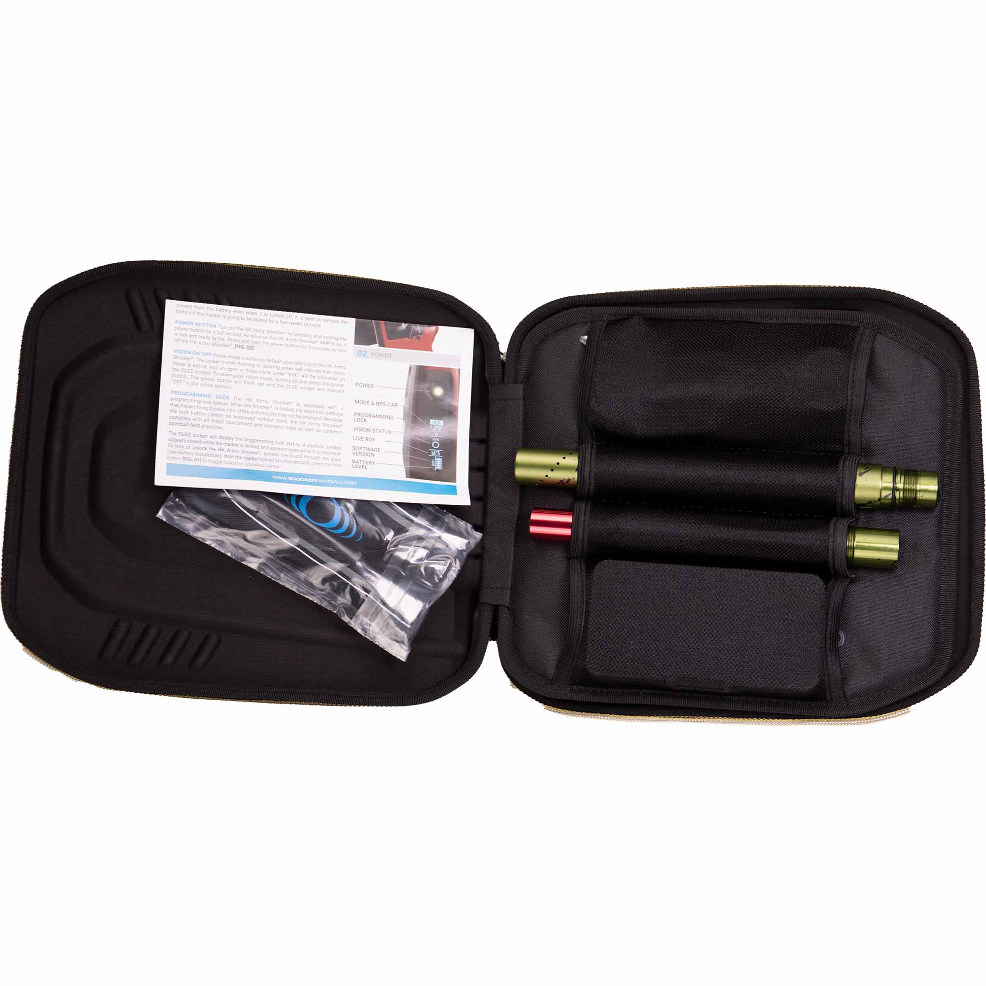 HK Army Shocker® AMP marker, Combat Splash (olive / black)