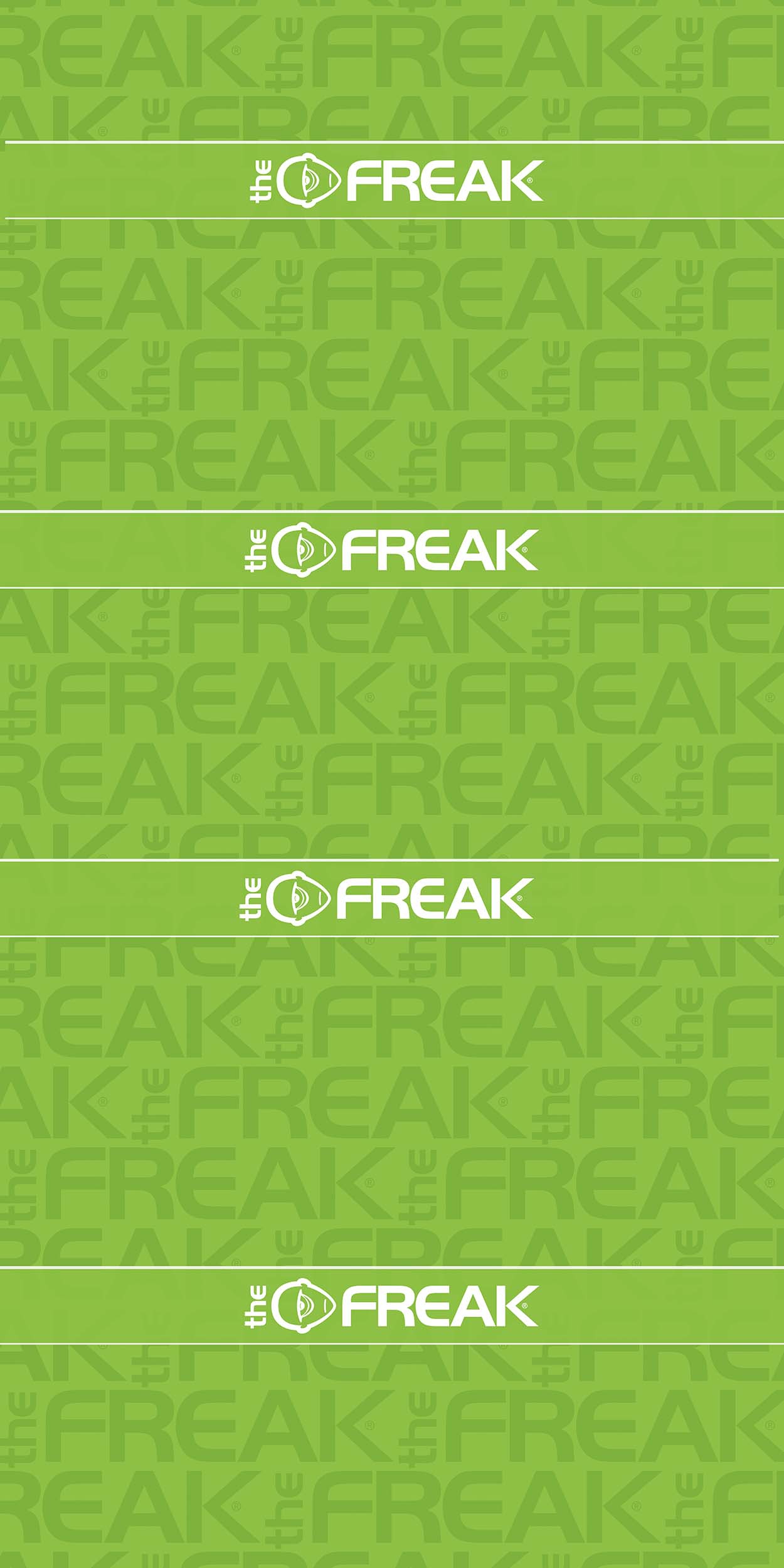 Gridwall Banner "Freak" 100 x 200cm