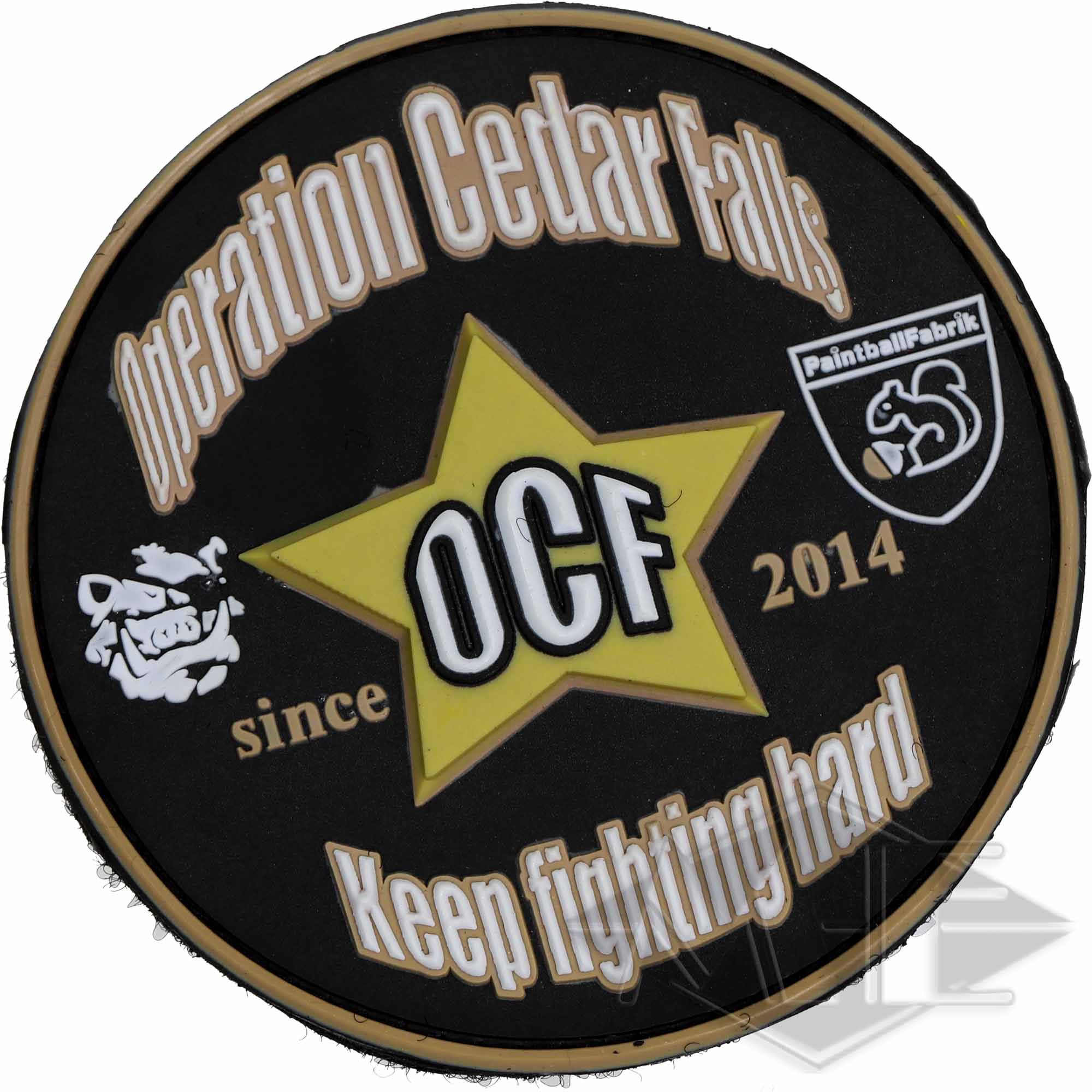 Velcro badge "OCF" since 2014 Velcro badge "OCF" since 2014