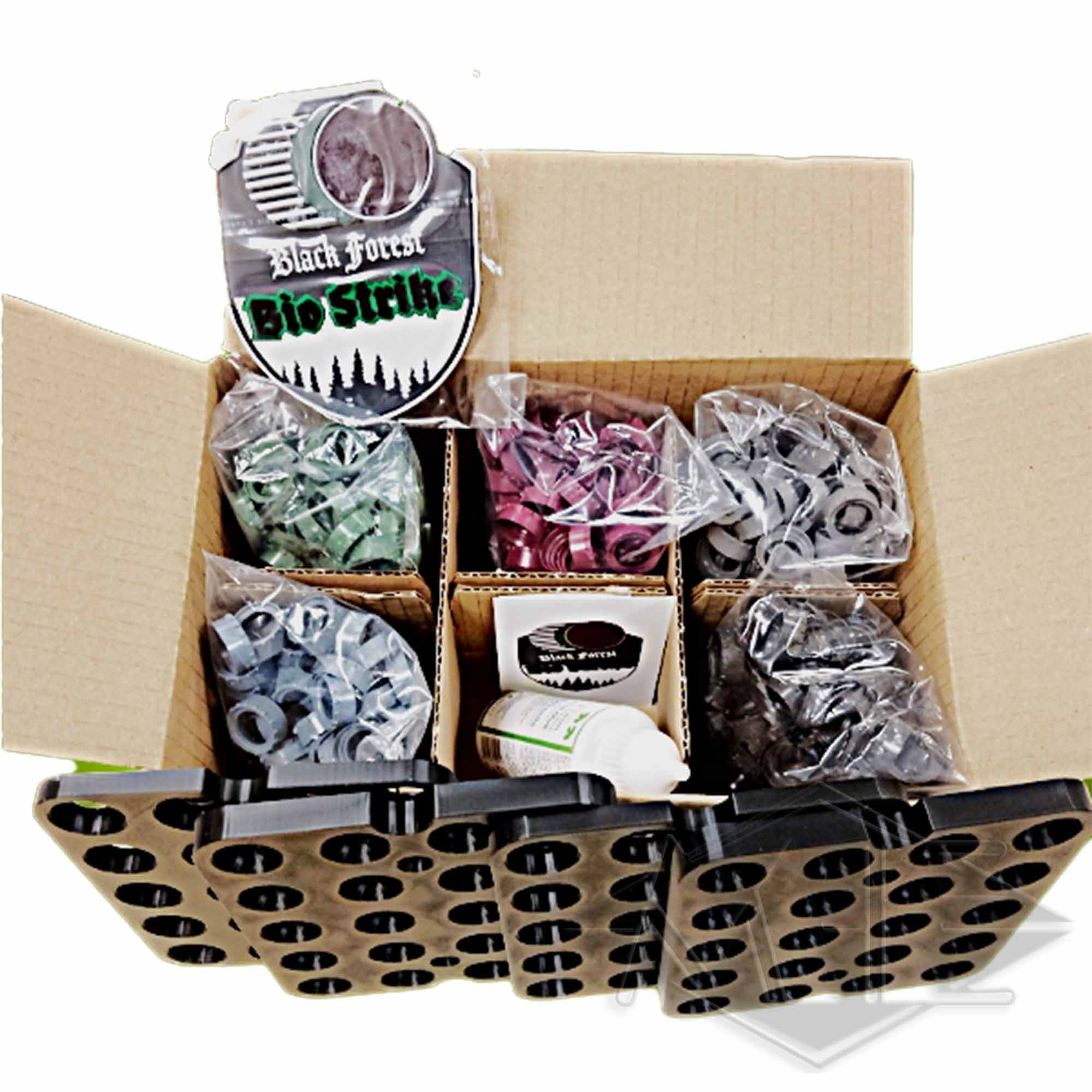 Box, Kunst-Set, Bastelmaterialien, Glitzerbehälter, Aufkleberetiketten
