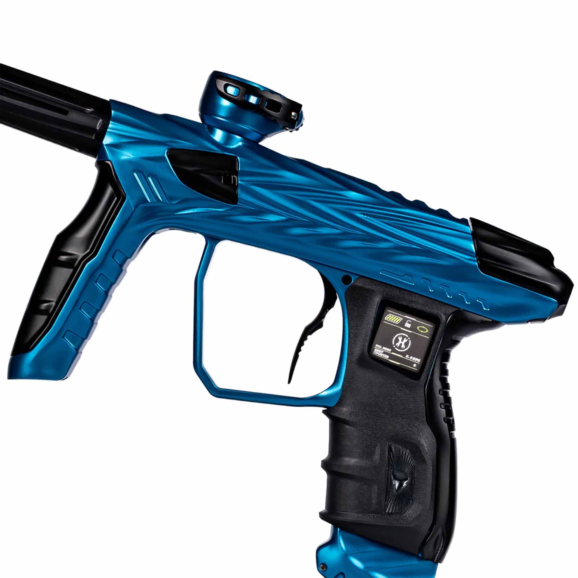 HK Army DLX Luxe® IDOL "SHREDDER" marker, teal/black Föhn, Elektrisches Gerät, Schusswaffe, Waffe, Gewehr
