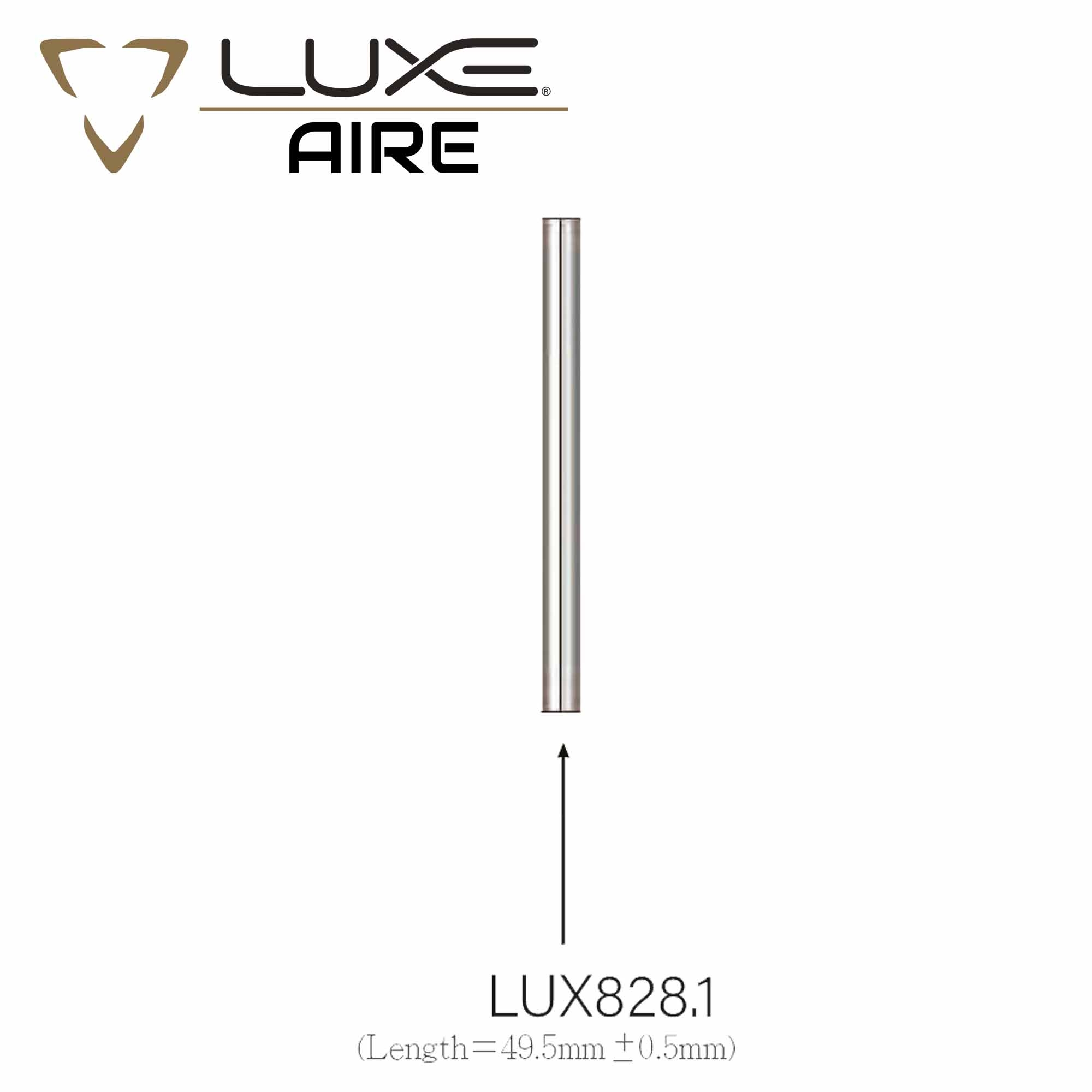 Bleistift, Stange, Metallstange, LUXE 828.1, Länge 49,5 mm