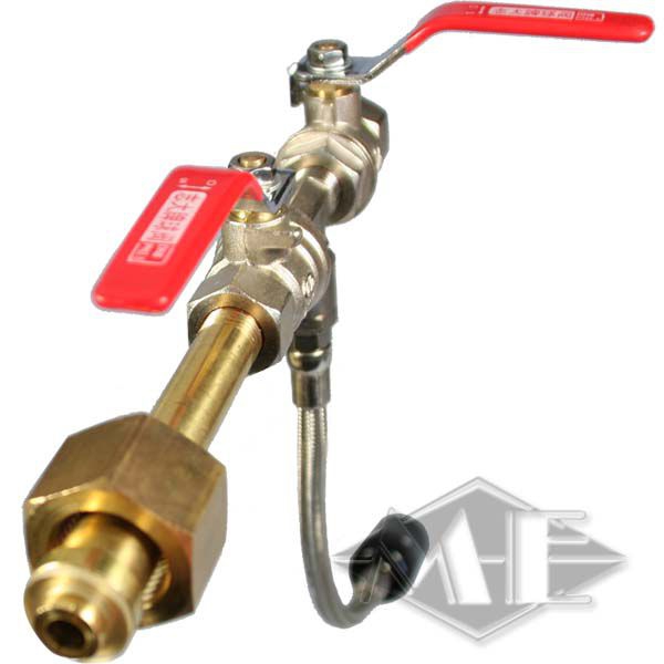 CO2 filling station " de luxe ", with 2 filling taps CO2 filling station " de luxe ", with 2 filling taps