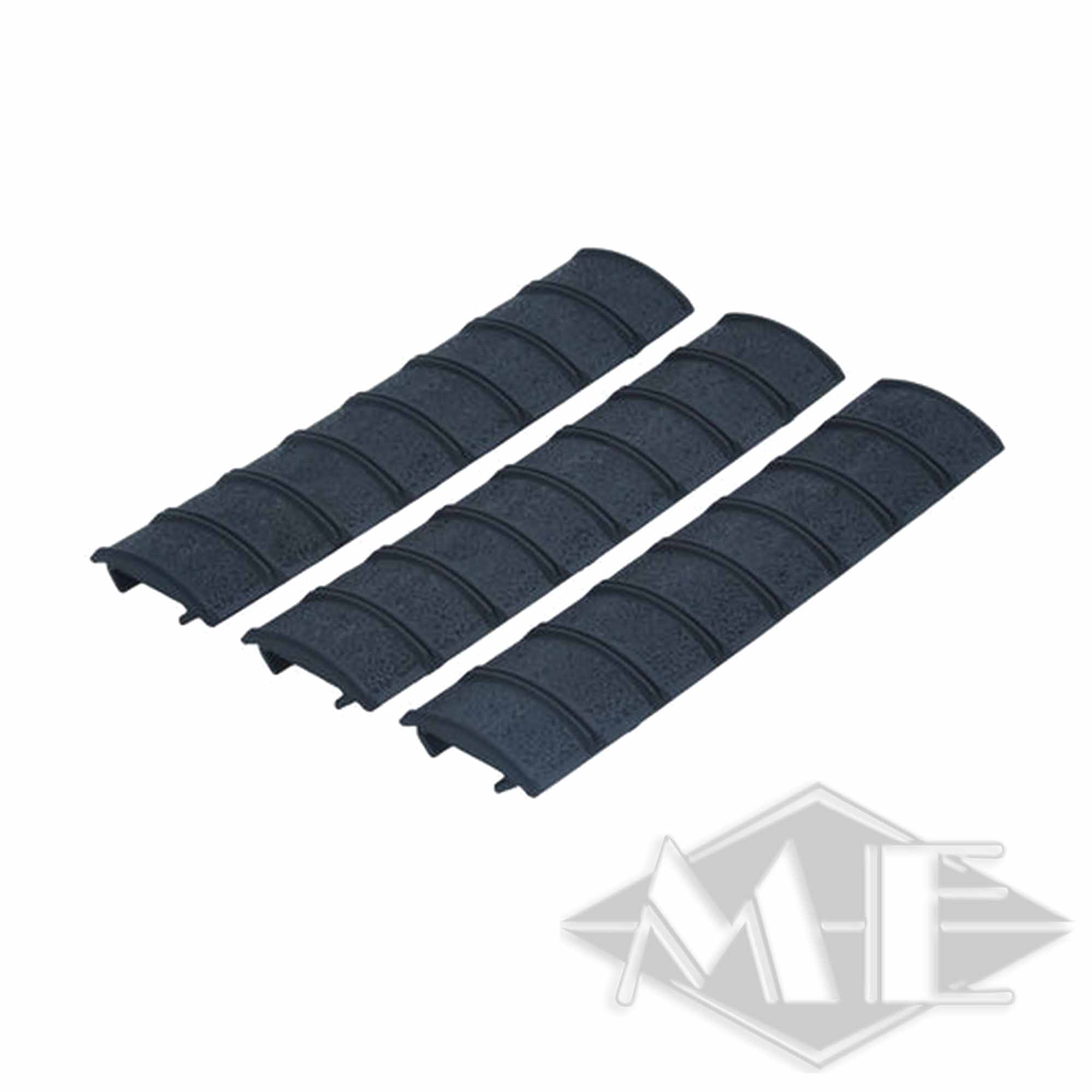 Set of 3 6.25 inch rail covers for airsoft weapons MP02006-BK Zubehor, Riemen, Reifen