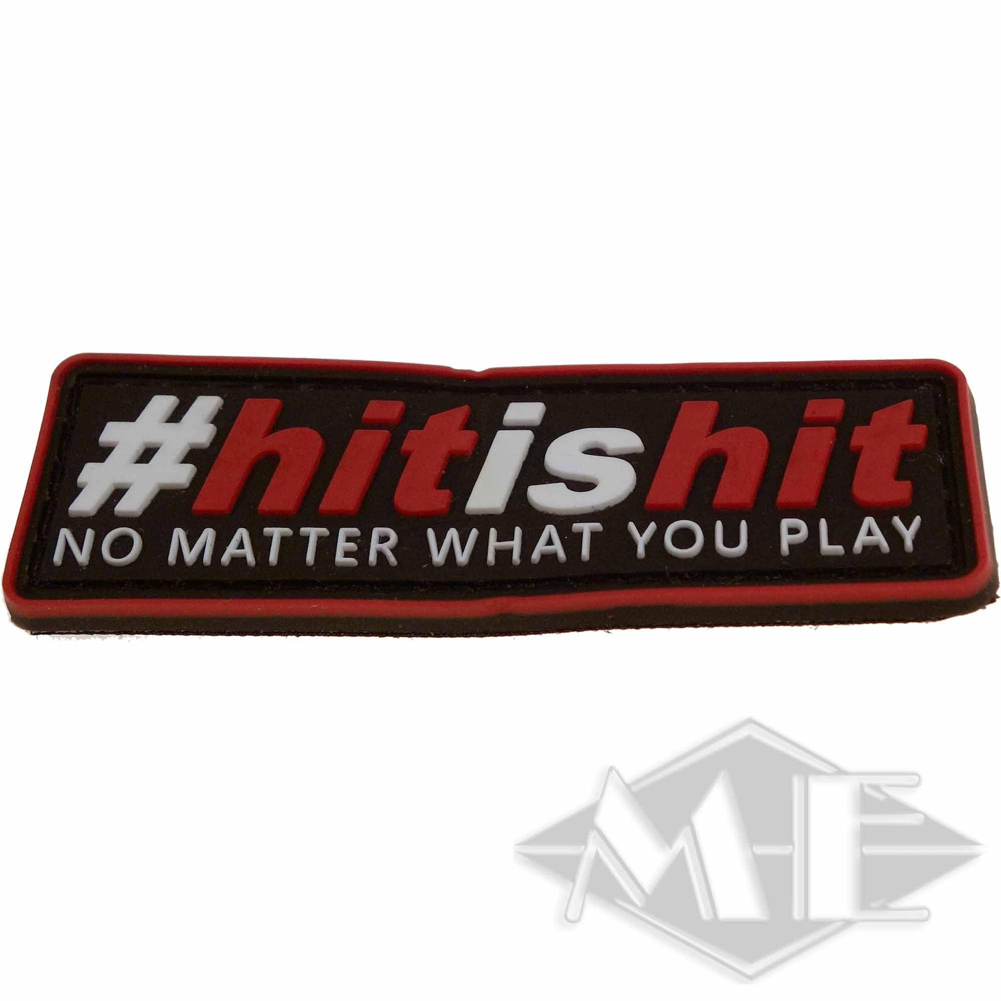 Velcro badge "#hitishit" Velcro badge "#hitishit"