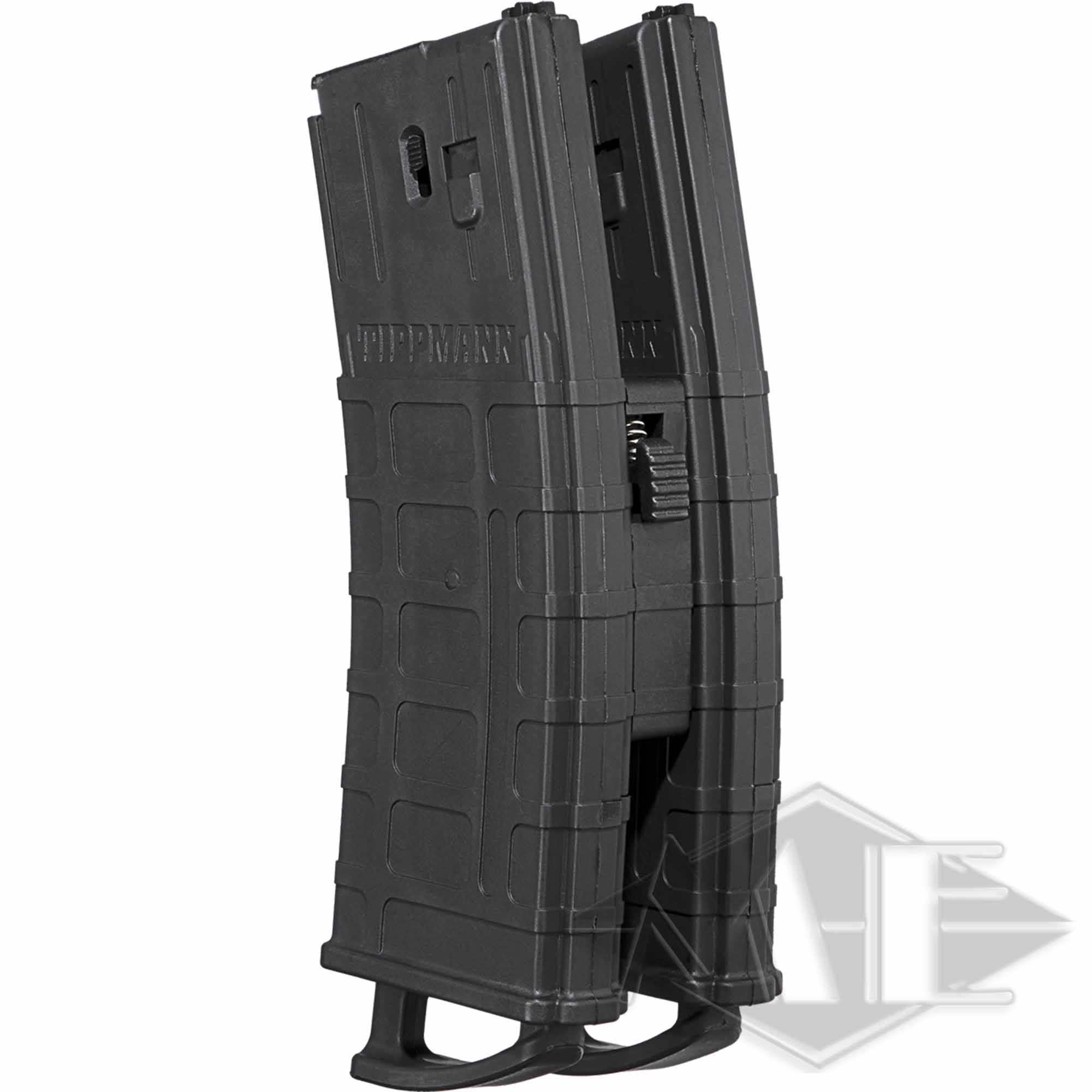 Tippmann TMC magazine with magazine connector, black - pack of 2 Tippmann TMC magazine with magazine connector, black - pack of 2