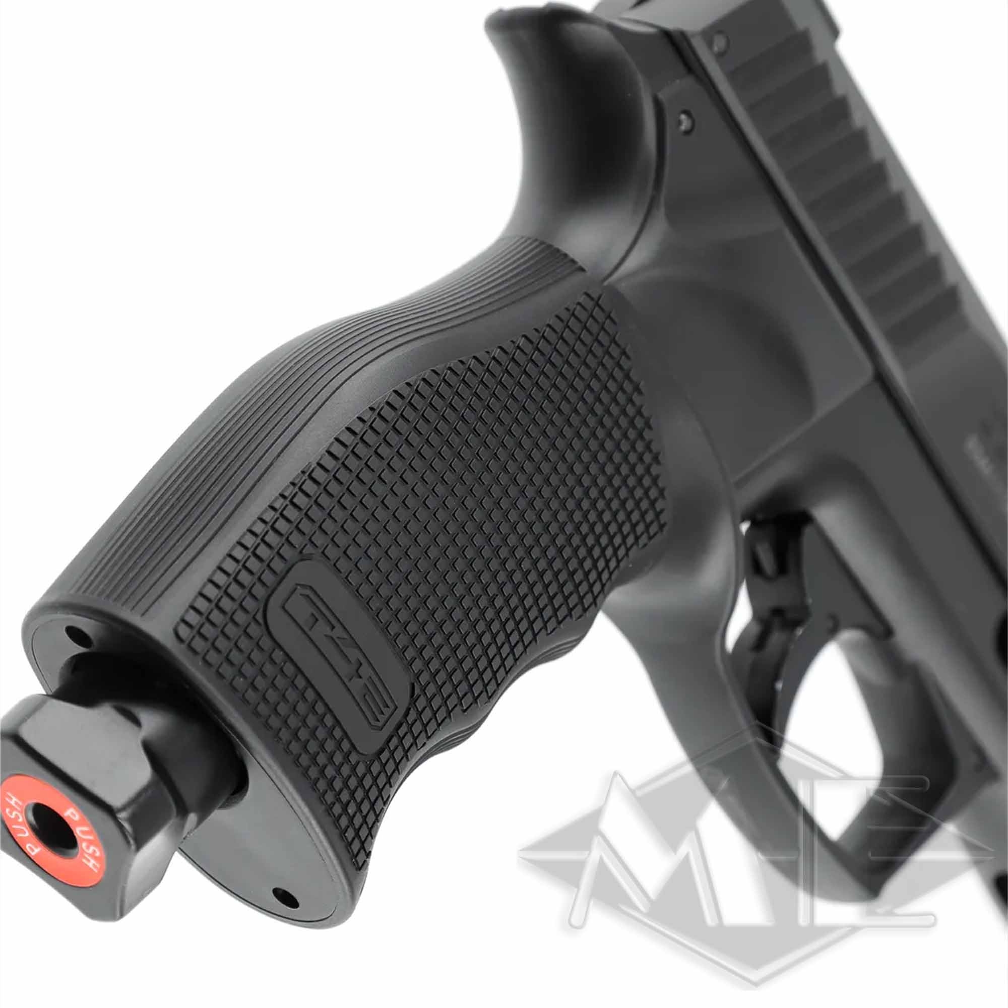 Griff, Griffstück, Griffmus, Pistolengriff, Pistolengriff-Ergonomie