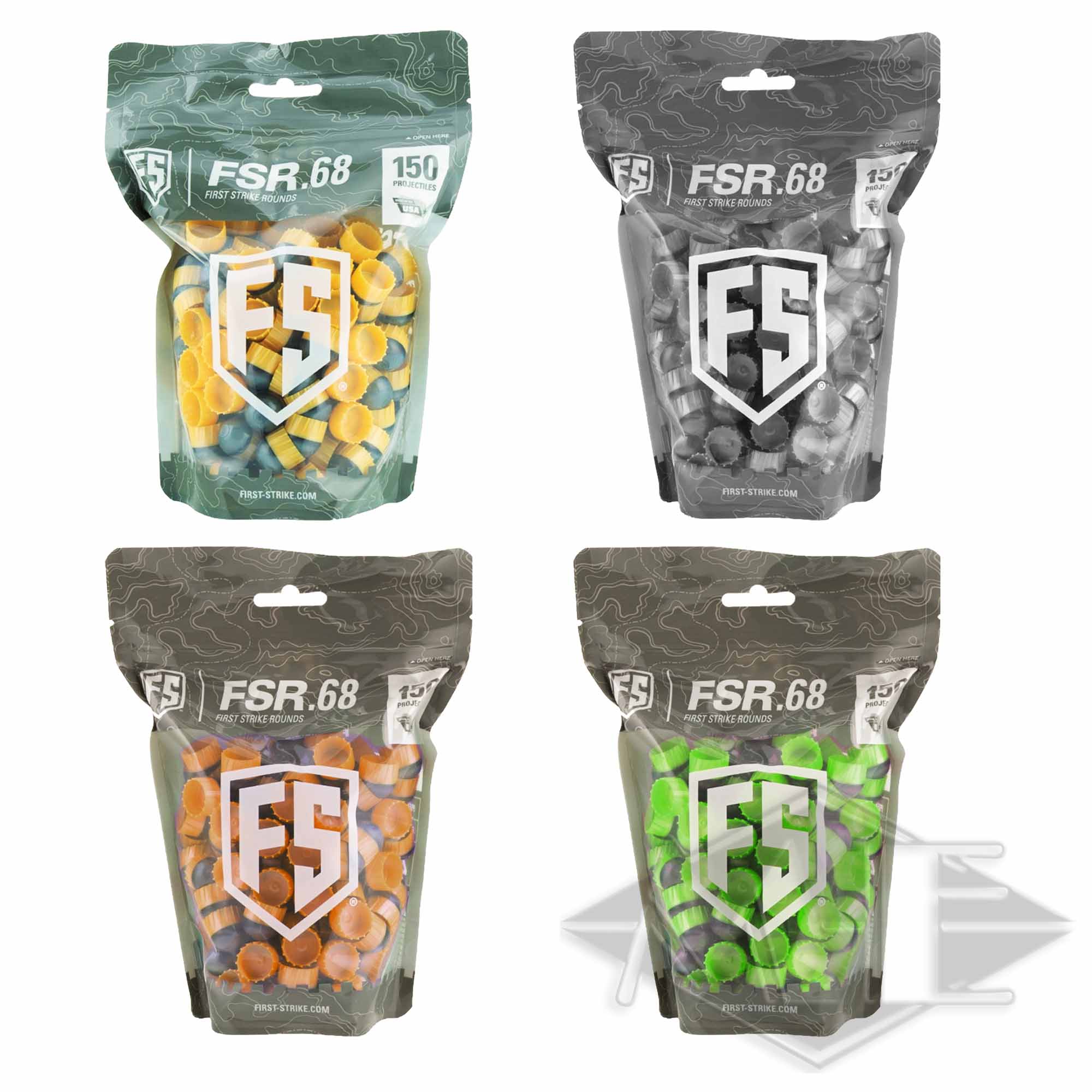First Strike balls FSR cal.68, 150 bag First Strike balls FSR cal.68, 150 bag