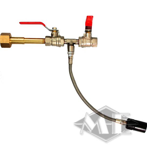 CO2 filling station " de luxe ", with 2 filling taps CO2 filling station " de luxe ", with 2 filling taps
