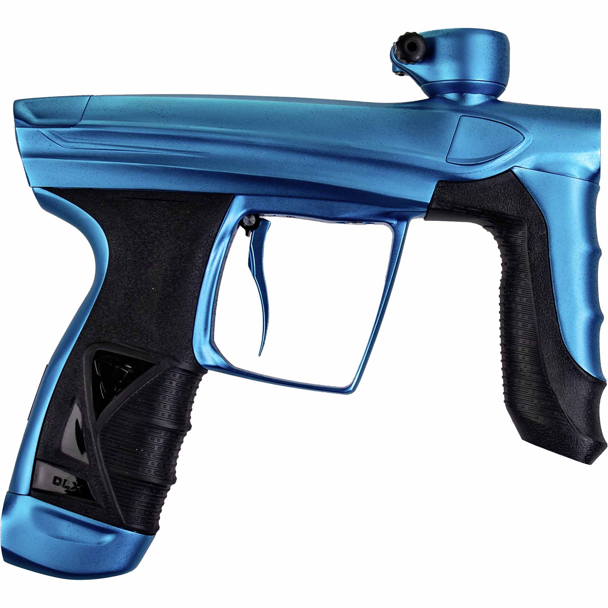 DLX Luxe® AIRE marker, dust blue Blaster-Paintball-Gewehr, Blau, Motorisiert, Pistolengriff, Auslösekrümmung