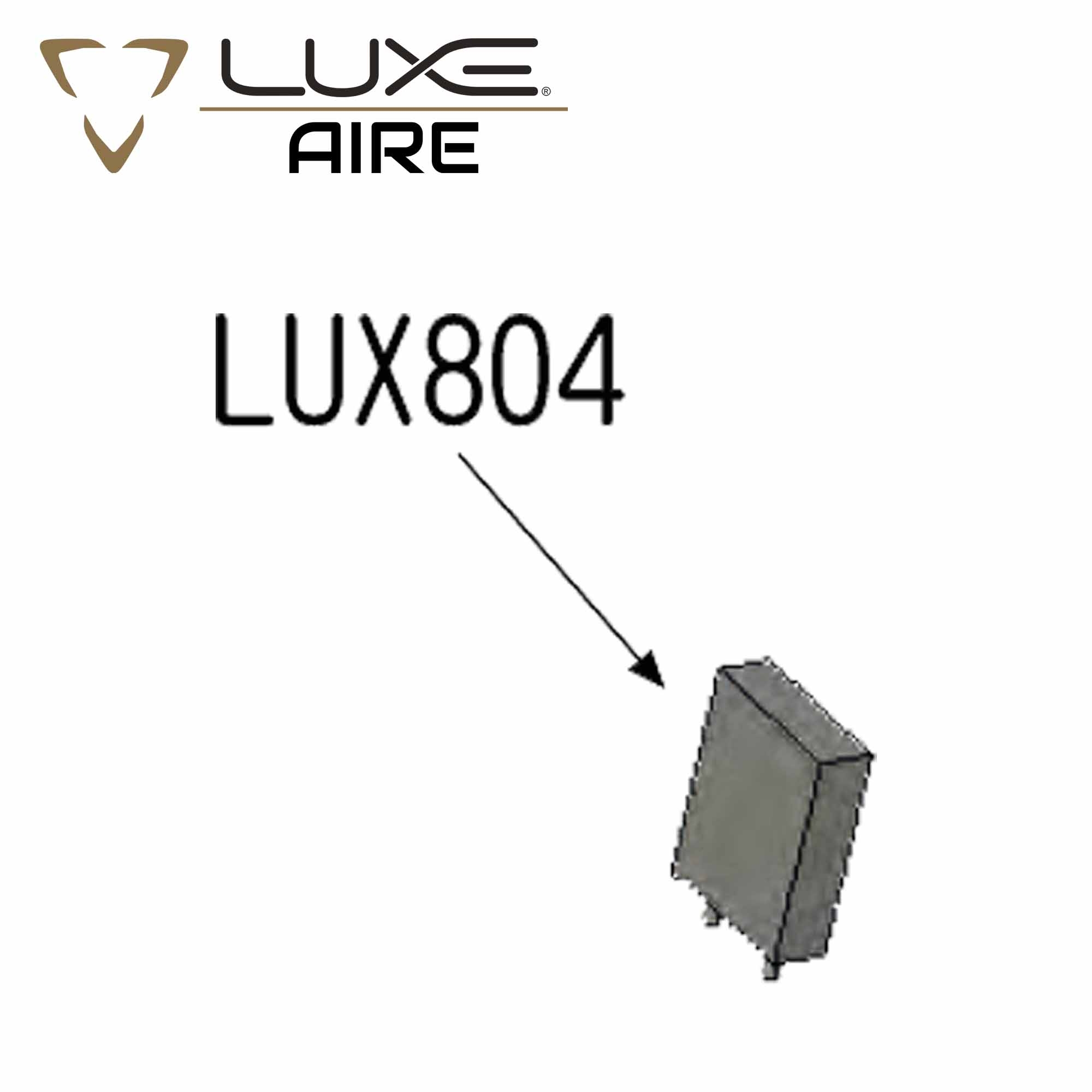 LUX804, Rückhalter, Block, Grau, Bauteil