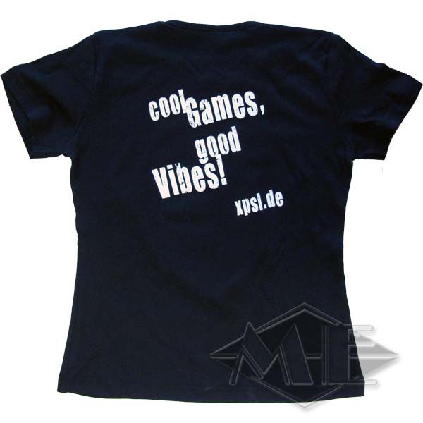 XPSL Shirt GIRL, black XPSL Shirt GIRL, black
