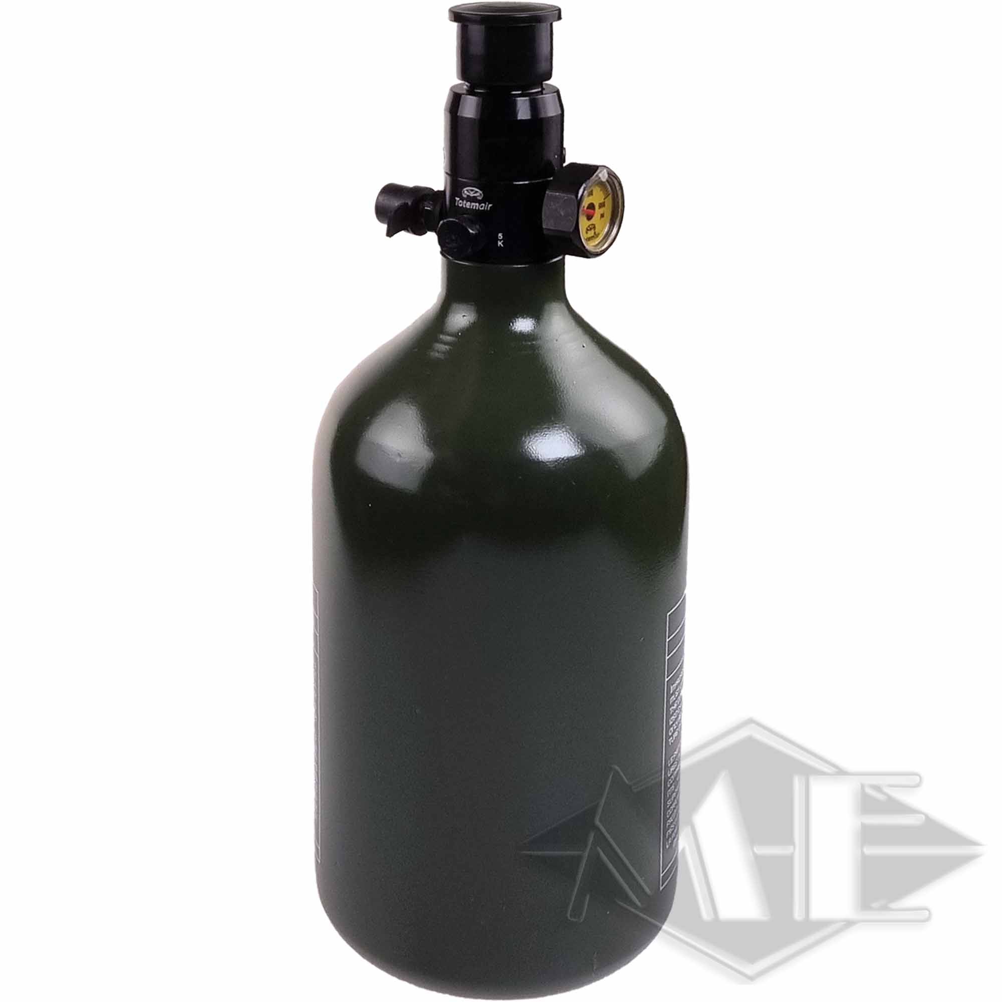 0.6L/38ci aluminum bottle with 200bar regulator "Standard" 0.6L/38ci aluminum bottle with 200bar regulator "Standard"