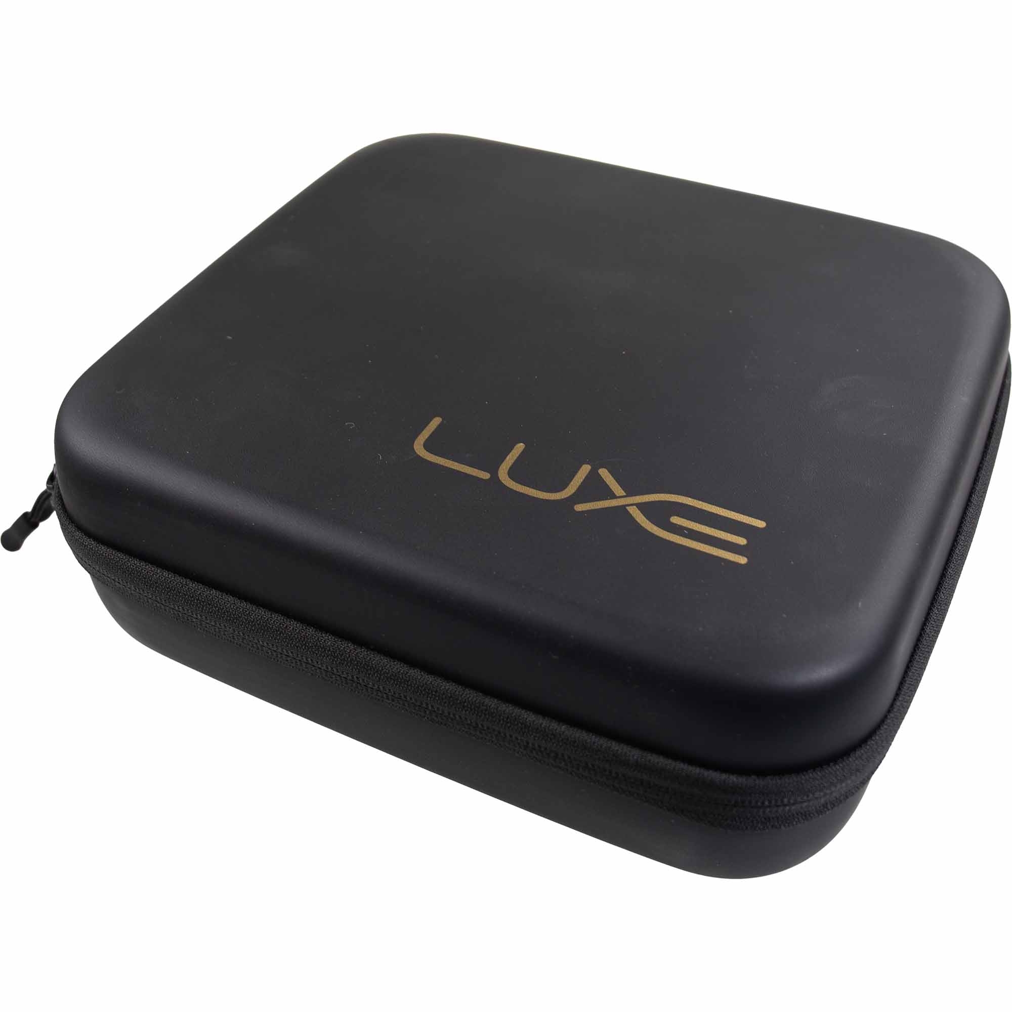 DLX Luxe® AIRE marker, dust gold Hardshell-Fall, Reiseetui, Tragetasche, Aufbewahrungsetui, Luxe-Logo