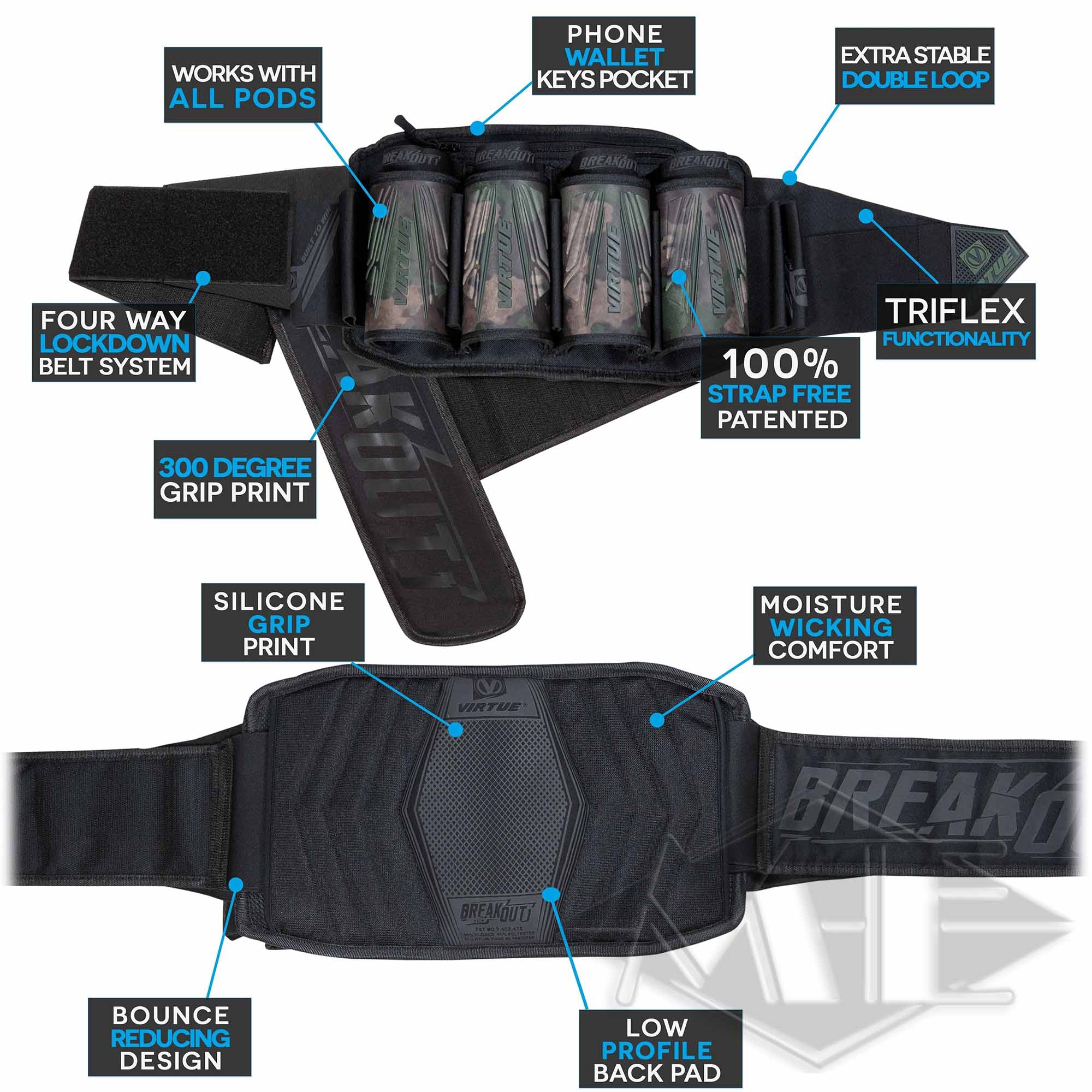 Virtue Battlepack Breakout V2 Strapless Virtue Battlepack Breakout V2 Strapless