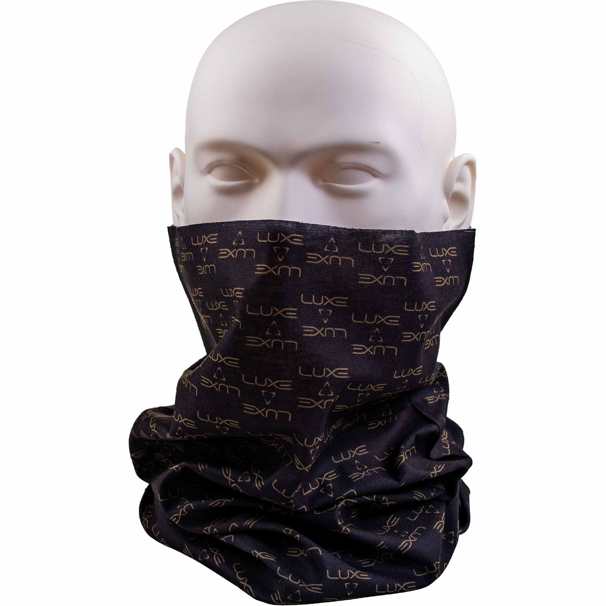 DLX Luxe Round Neck Scarf Schal, Halswärmer, Schalmaske, Stoffschal, Kopfbedeckung