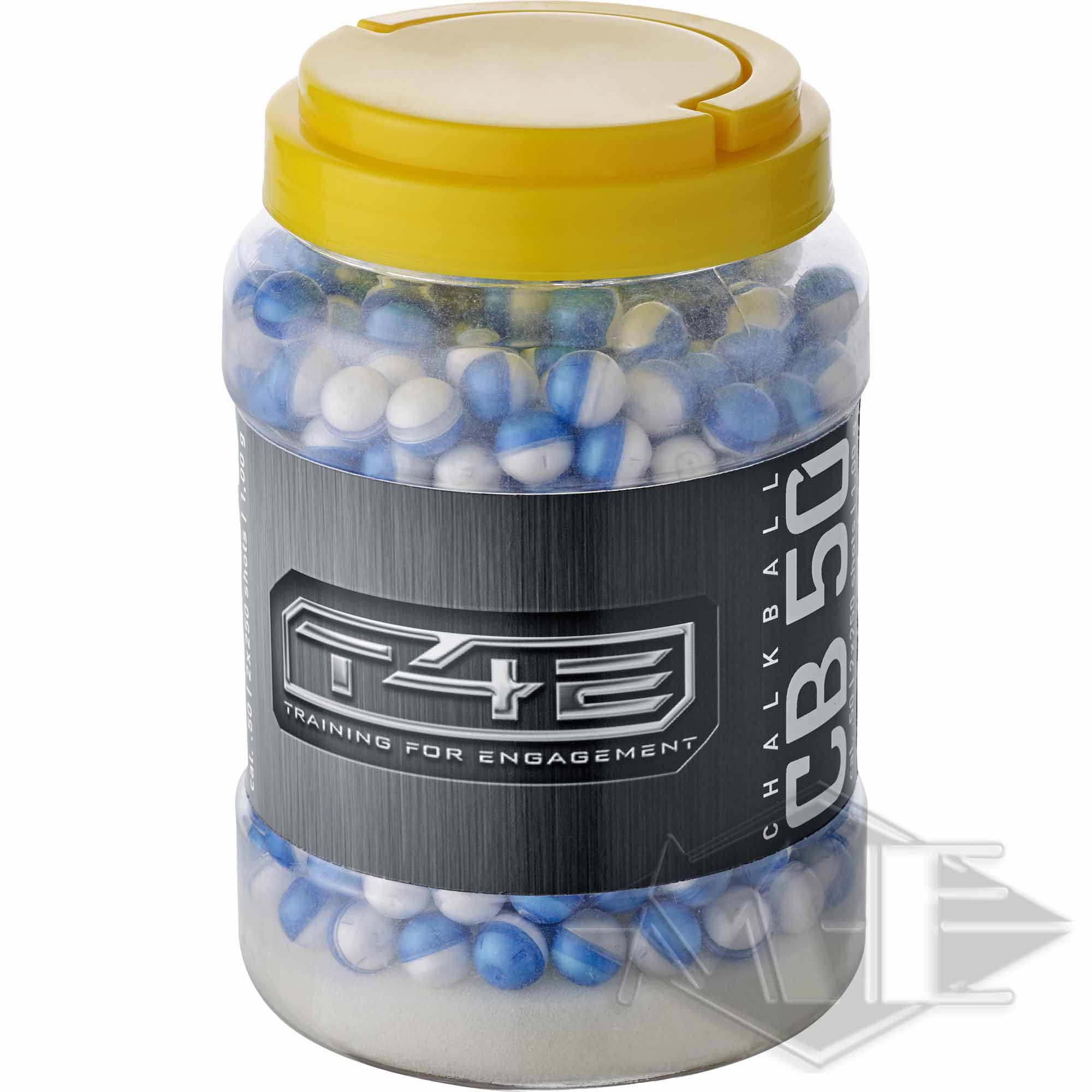Umarex cal.50 chalk balls "T4E CKB 50 Chalk Balls", 500 pieces Umarex cal.50 chalk balls "T4E CKB 50 Chalk Balls", 500 pieces