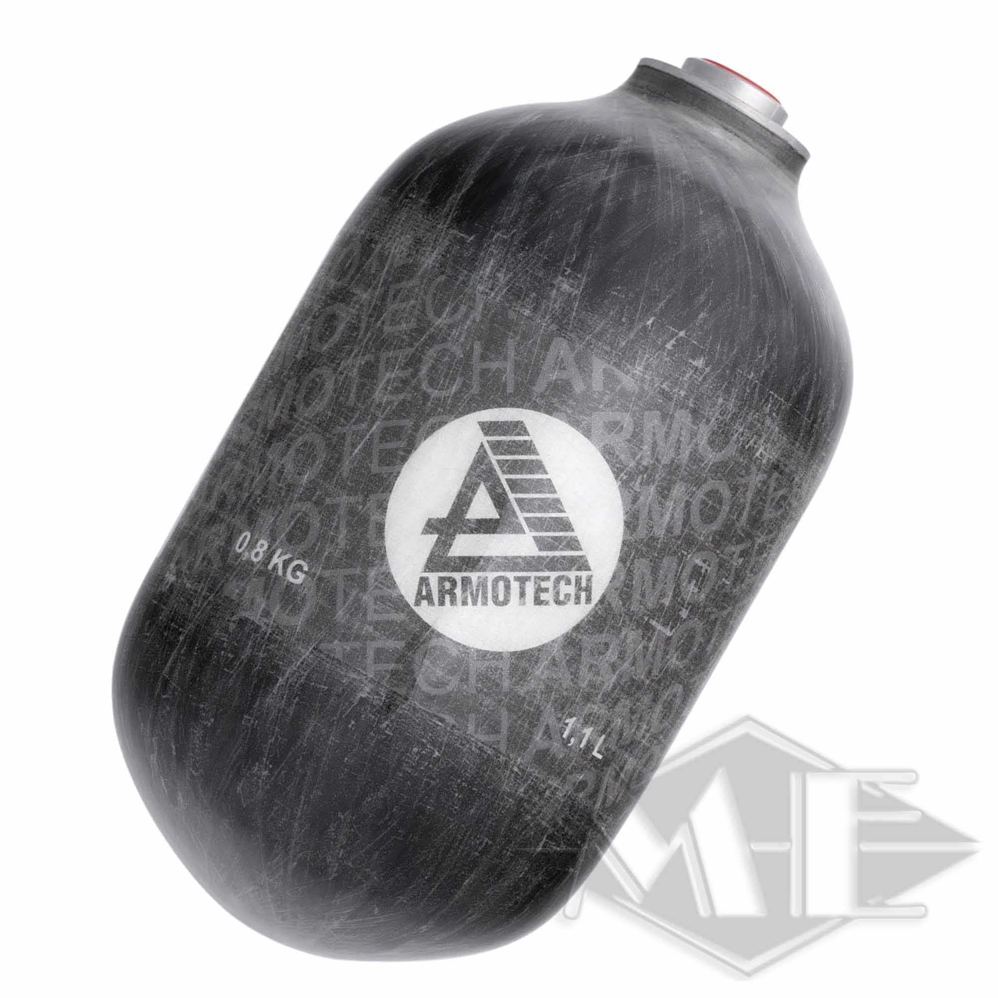 1.1 liter composite bottle "Armotech", Pi, 4500psi Flasche, Wasserflasche