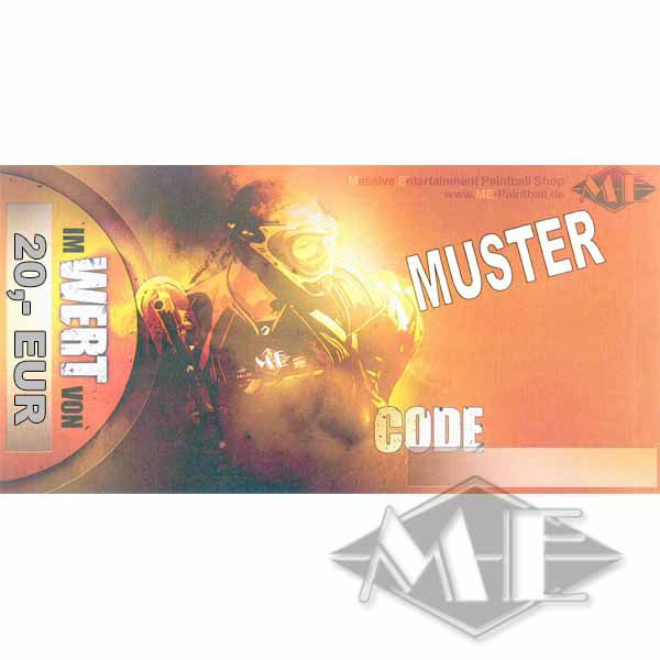 ME gift voucher 20,- EUR ME gift voucher 20,- EUR