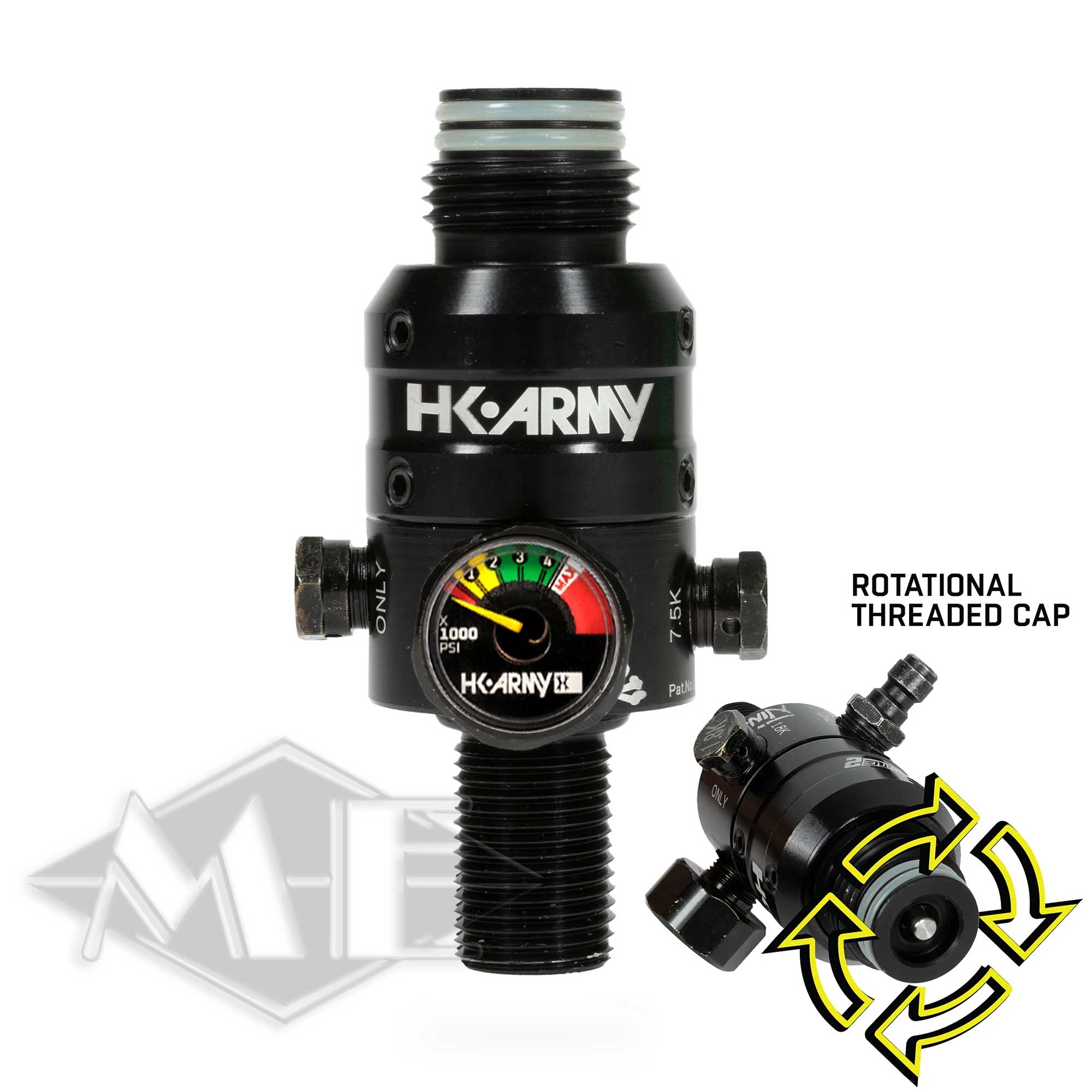 1,1L/68ci HK Army "Alpha AIR" Composite-Tank 4500psi with Aerolite2-Pro-Regulator Maschine